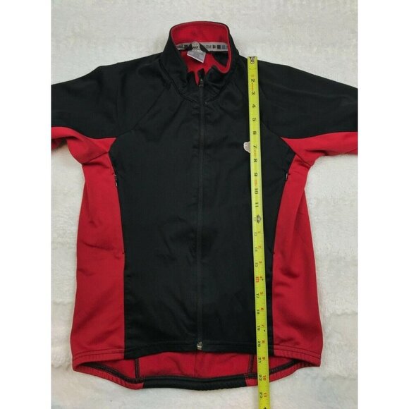 Pearl Izumi Womens Cycling Jacket Small Full Zip Fleece Lined Back Pockets Vents - Picture 12 of 15